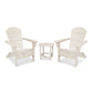 POLYWOOD South Beach 3-Piece Folding Adirondack Set FREE SHIPPING