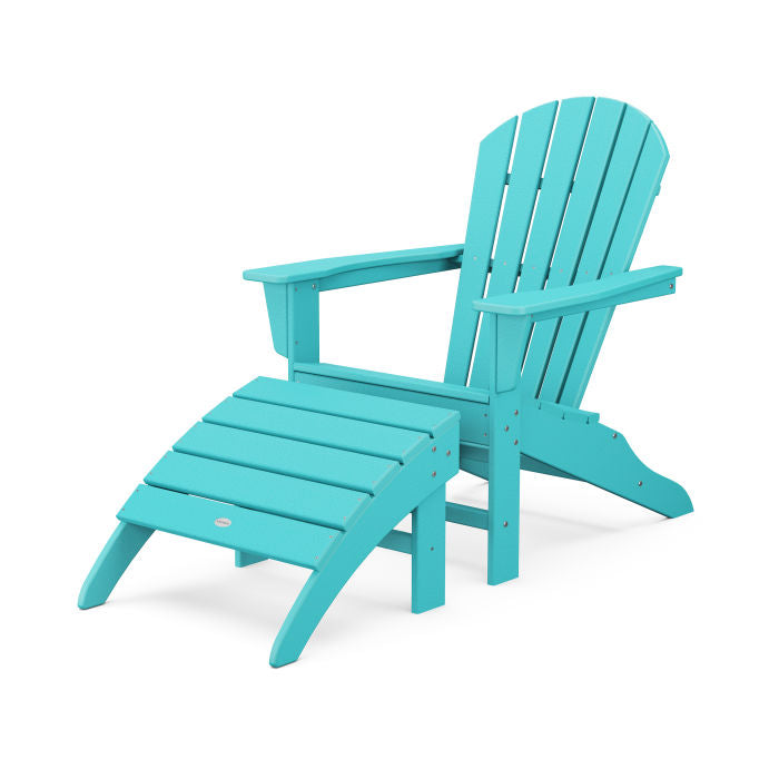 POLYWOOD South Beach Adirondack 2-Piece Set FREE SHIPPING