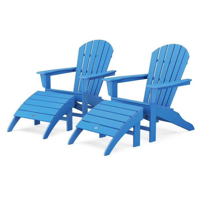 POLYWOOD South Beach 4-Piece Adirondack Set FREE SHIPPING