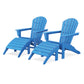 POLYWOOD South Beach 4-Piece Adirondack Set FREE SHIPPING