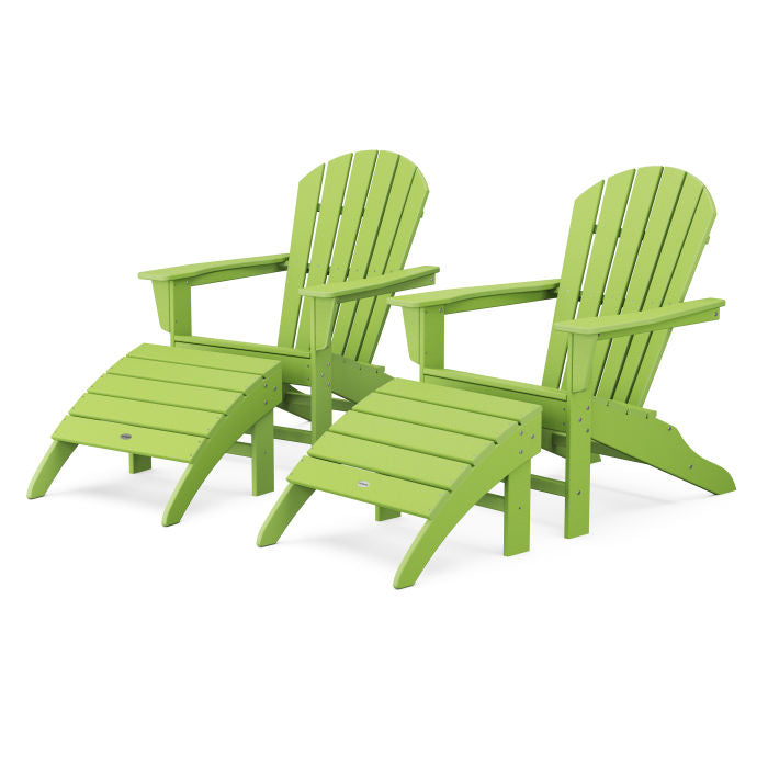 POLYWOOD South Beach 4-Piece Adirondack Set FREE SHIPPING