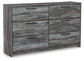 Baystorm King Panel Headboard with Dresser