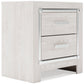 Altyra Queen Panel Headboard with Mirrored Dresser, Chest and 2 Nightstands