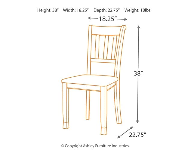 Ashley Express - Owingsville Dining Table and 4 Chairs