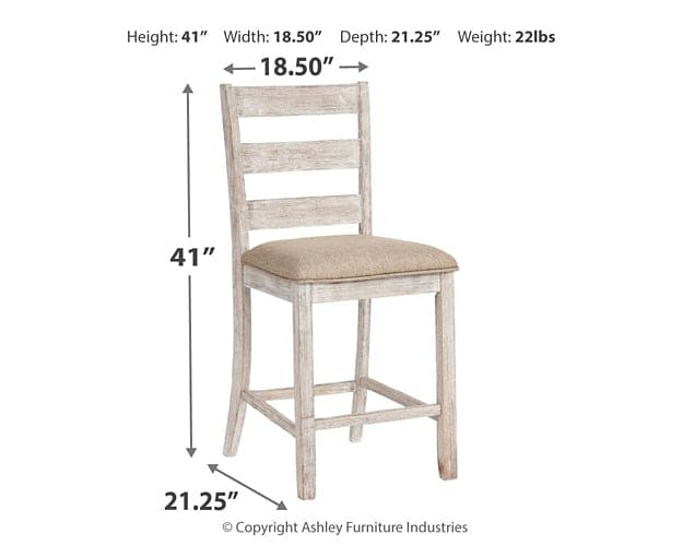 Ashley Express - Skempton Counter Height Dining Table and 4 Barstools