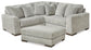 Regent Park 3-Piece Sectional with Ottoman