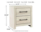 Cambeck King Upholstered Panel Bed with Mirrored Dresser, Chest and 2 Nightstands