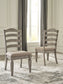 Lodenbay Dining Table and 4 Chairs with Storage