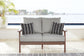 Emmeline Outdoor Sofa and Loveseat with Coffee Table and 2 End Tables