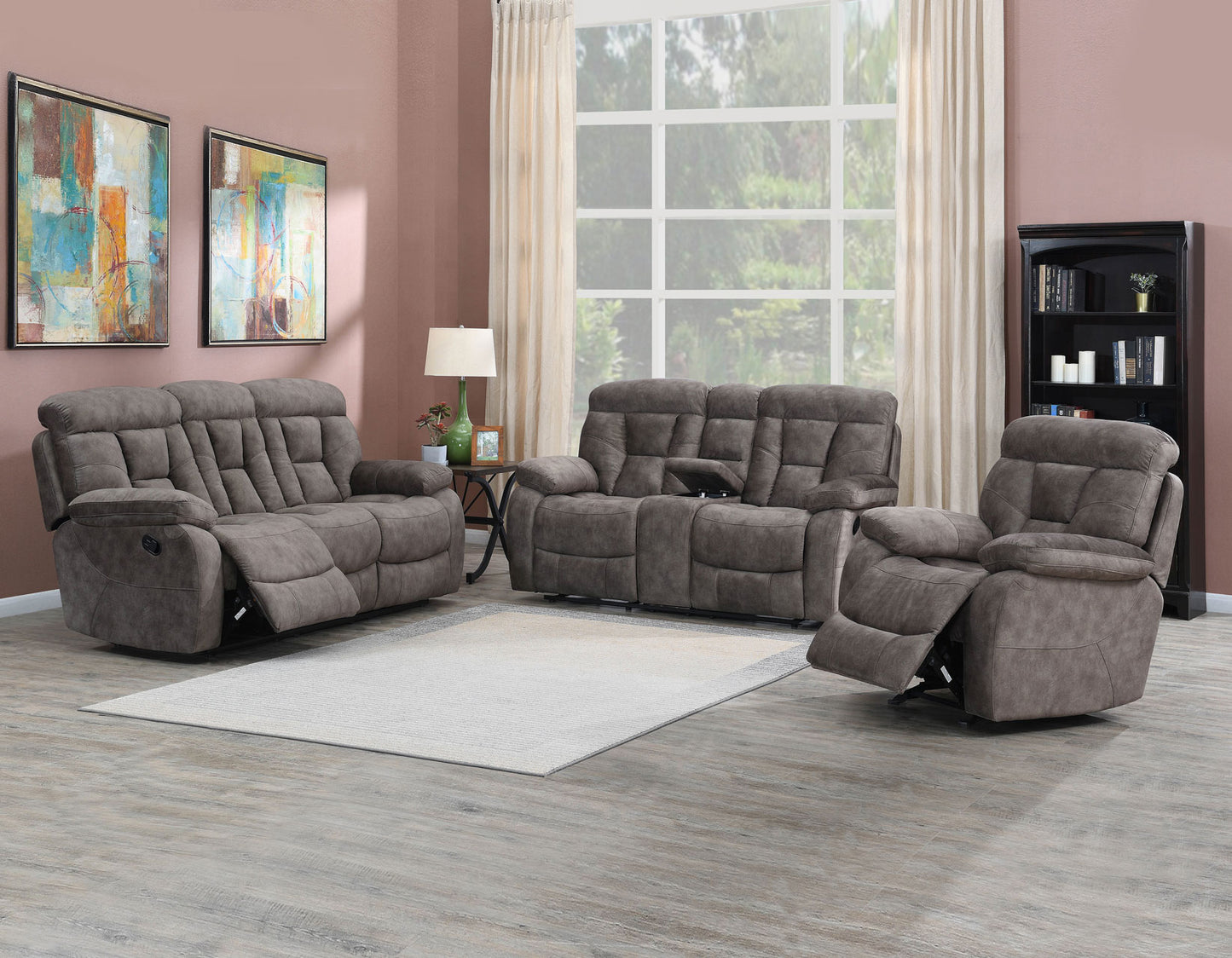 Bogata Manual Reclining Sofa