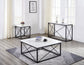 Skyler White Marble End Table