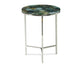 Foster Green Jasper Top Chairside Table