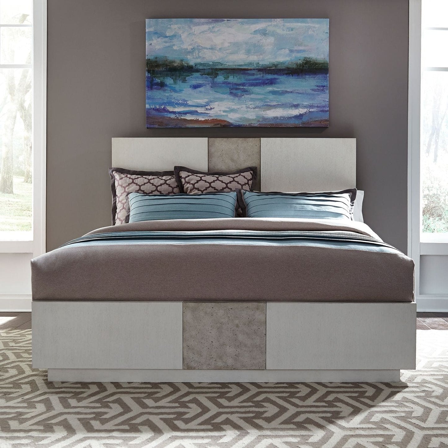 Mirage - Queen Panel Bed