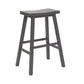 Creations - 24 Inch Sawhorse Counter Stool- Gray