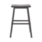 Creations - 24 Inch Sawhorse Counter Stool- Gray