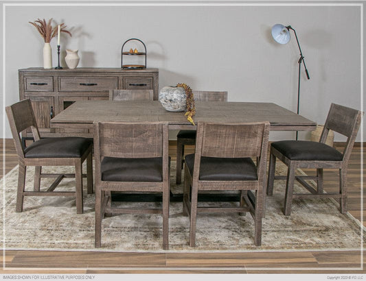 Metal Base Dining Table