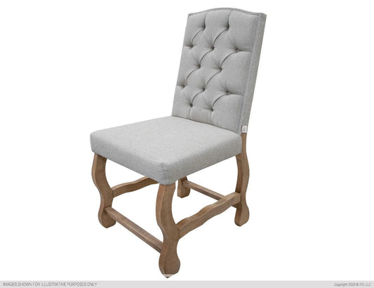 Tufted Backrest Upholstered Chair