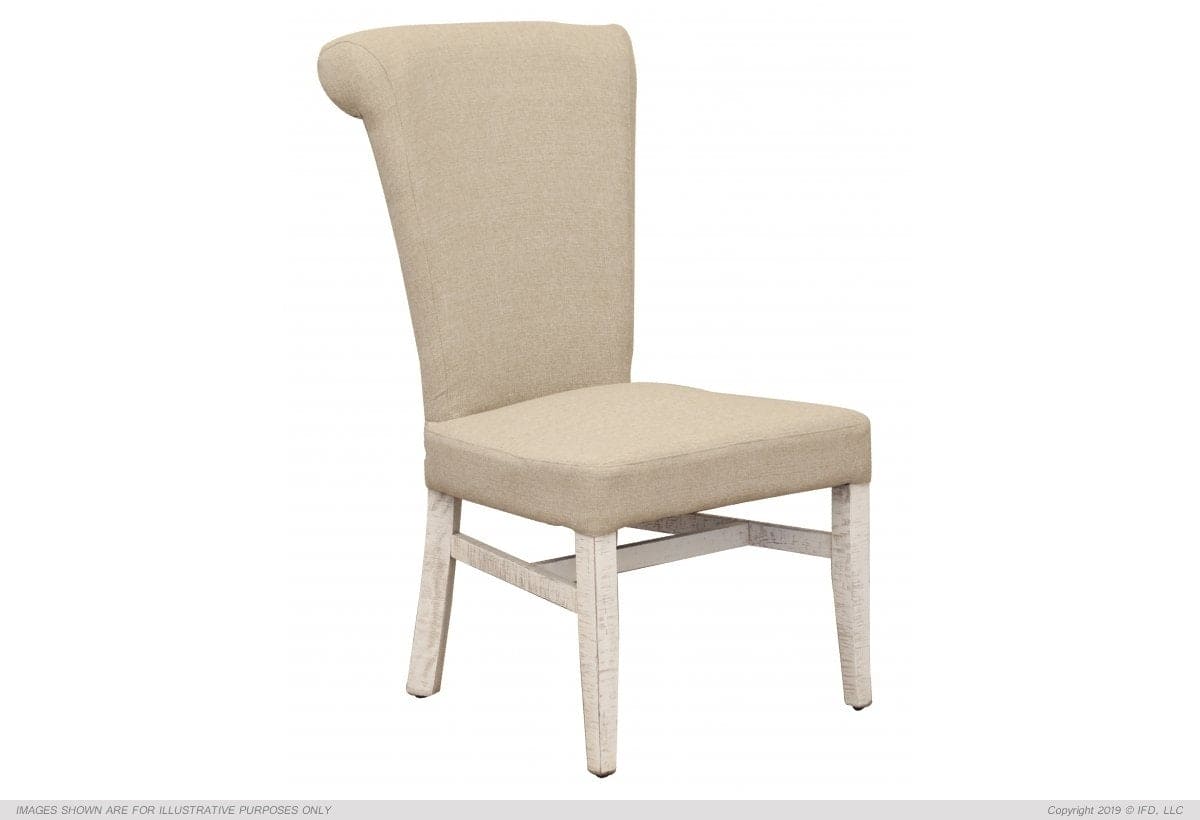 Upholstered Chair w/Handle on Back Rest