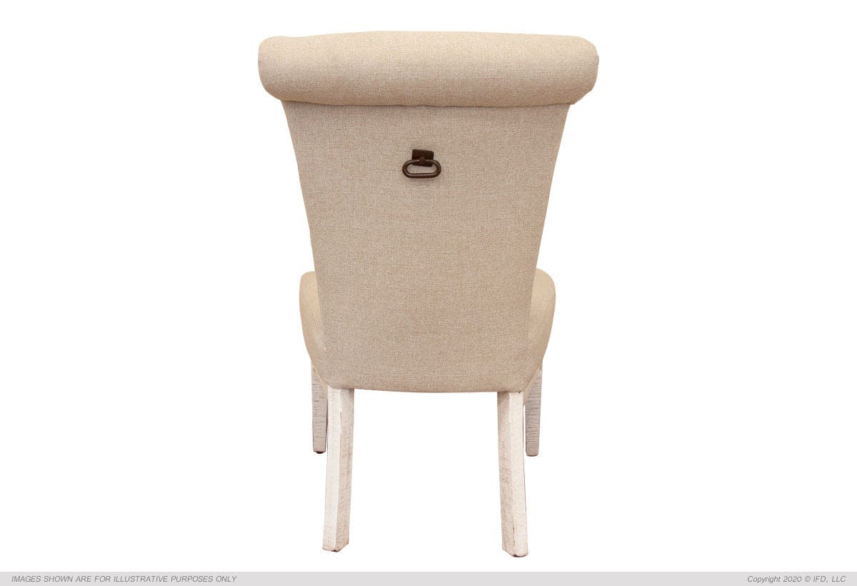 Upholstered Chair w/Handle on Back Rest