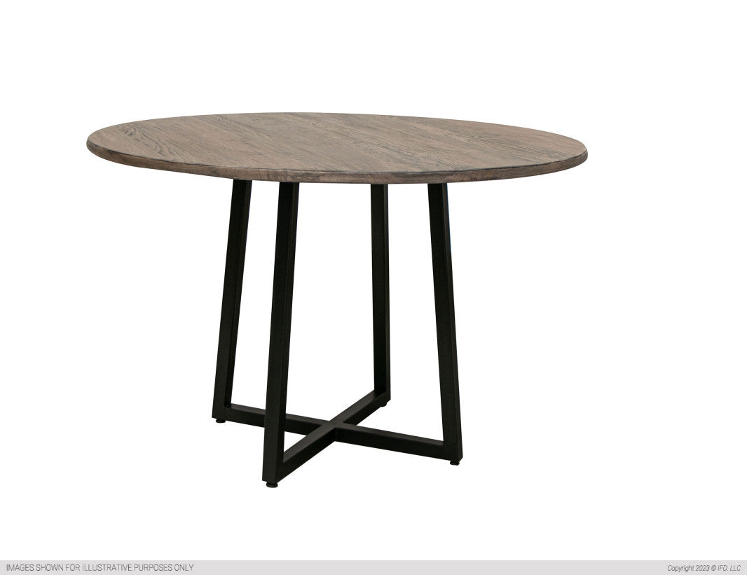 Metal Base Round Table