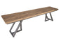 Metal Frame Bench