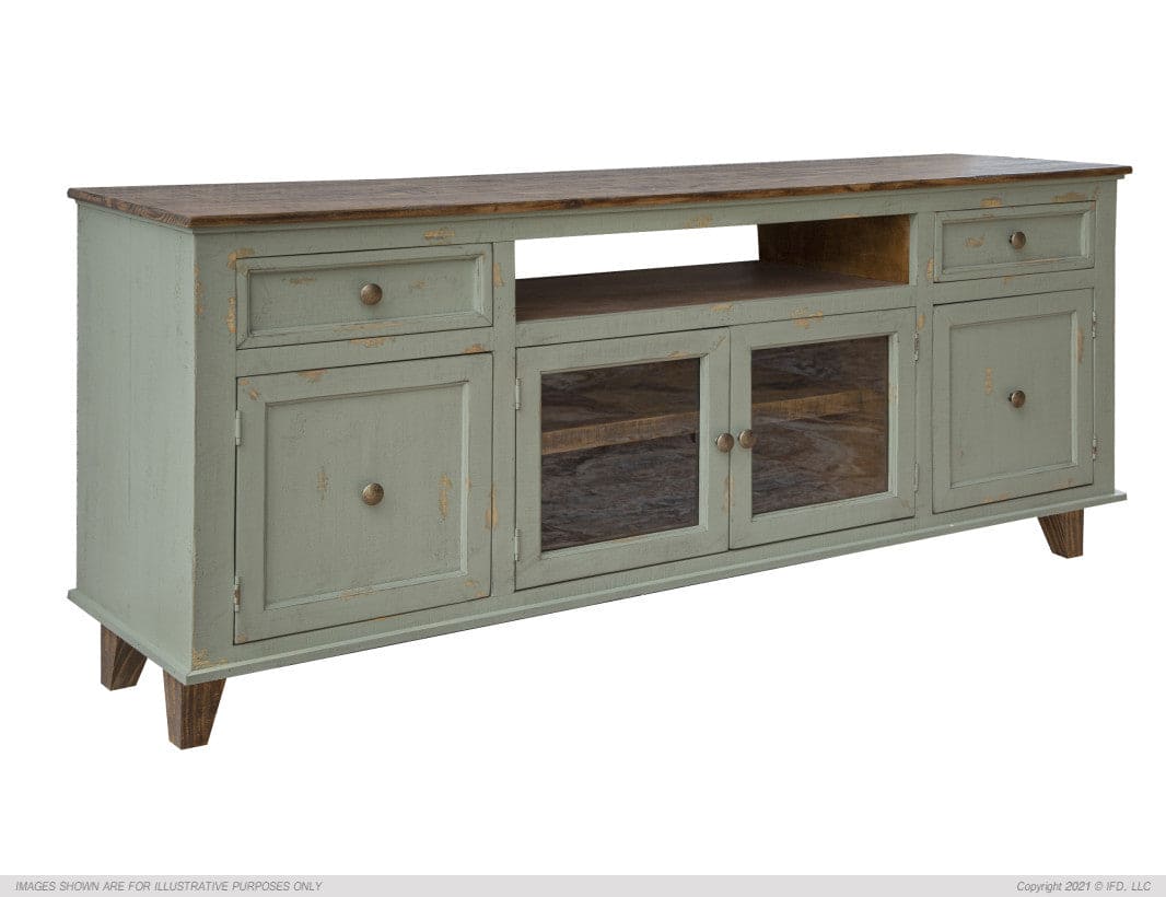 2 Drawers 4 Doors, Console