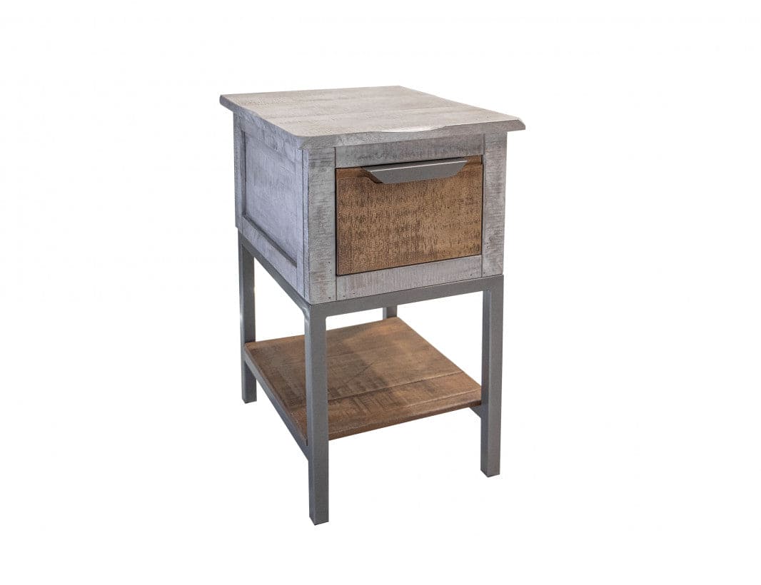 2 Drawer End Table