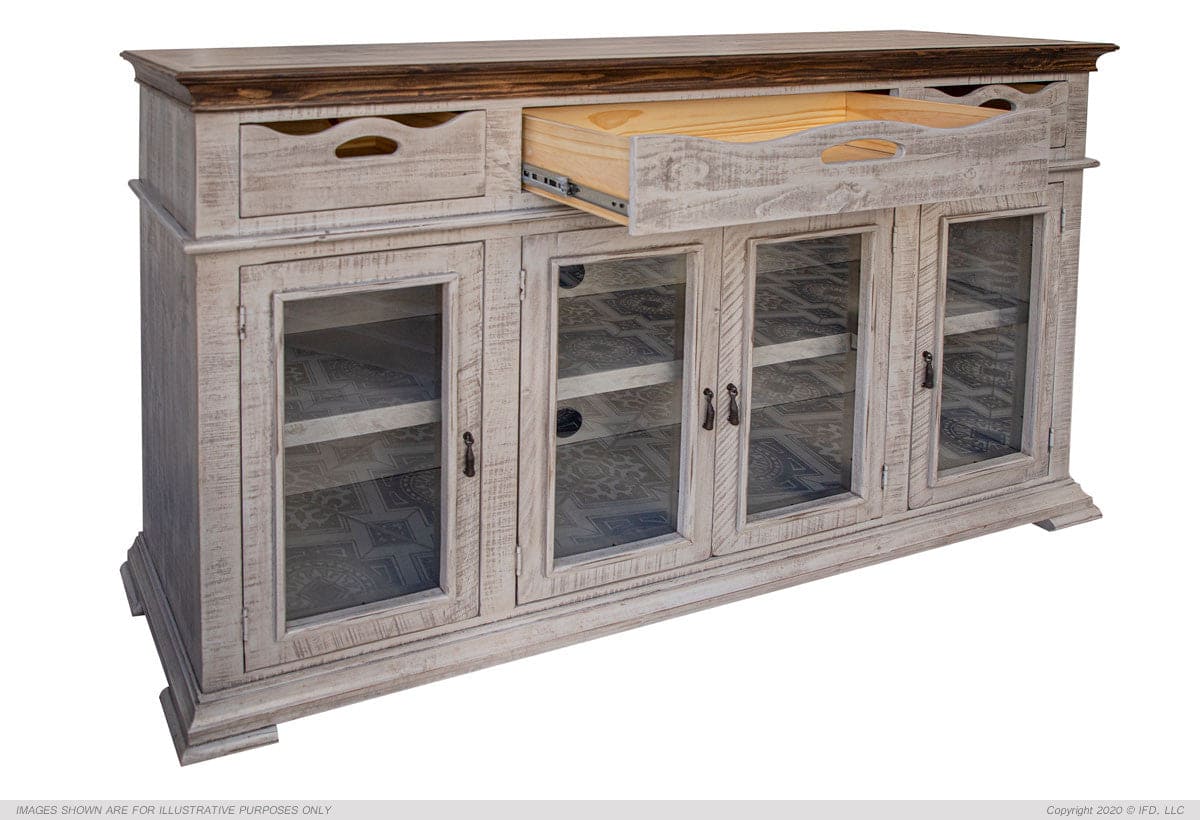 Console 3 Drawers  4 Doors