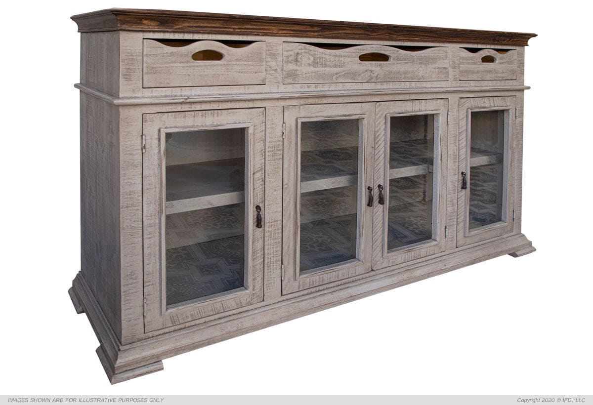 Console 3 Drawers  4 Doors