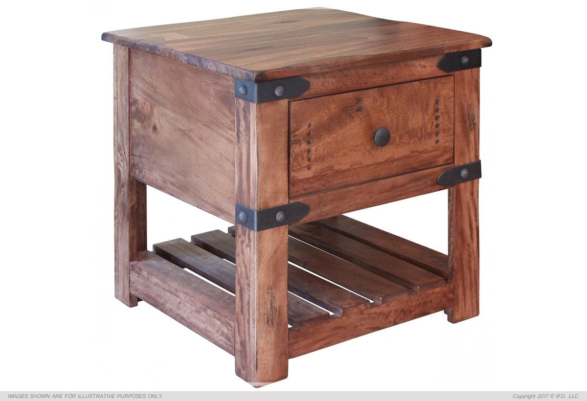 Chair Side Table w/1 drawer