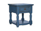 4 Drawer, Cocktail Table, Dark Blue finish