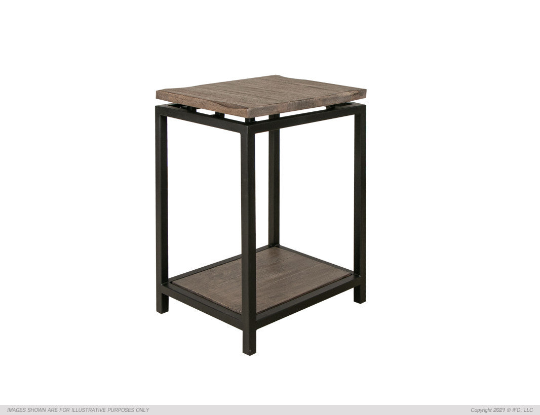 Metal Frame End Table