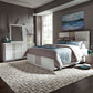 Mirage - King California Panel Bed, Dresser & Mirror