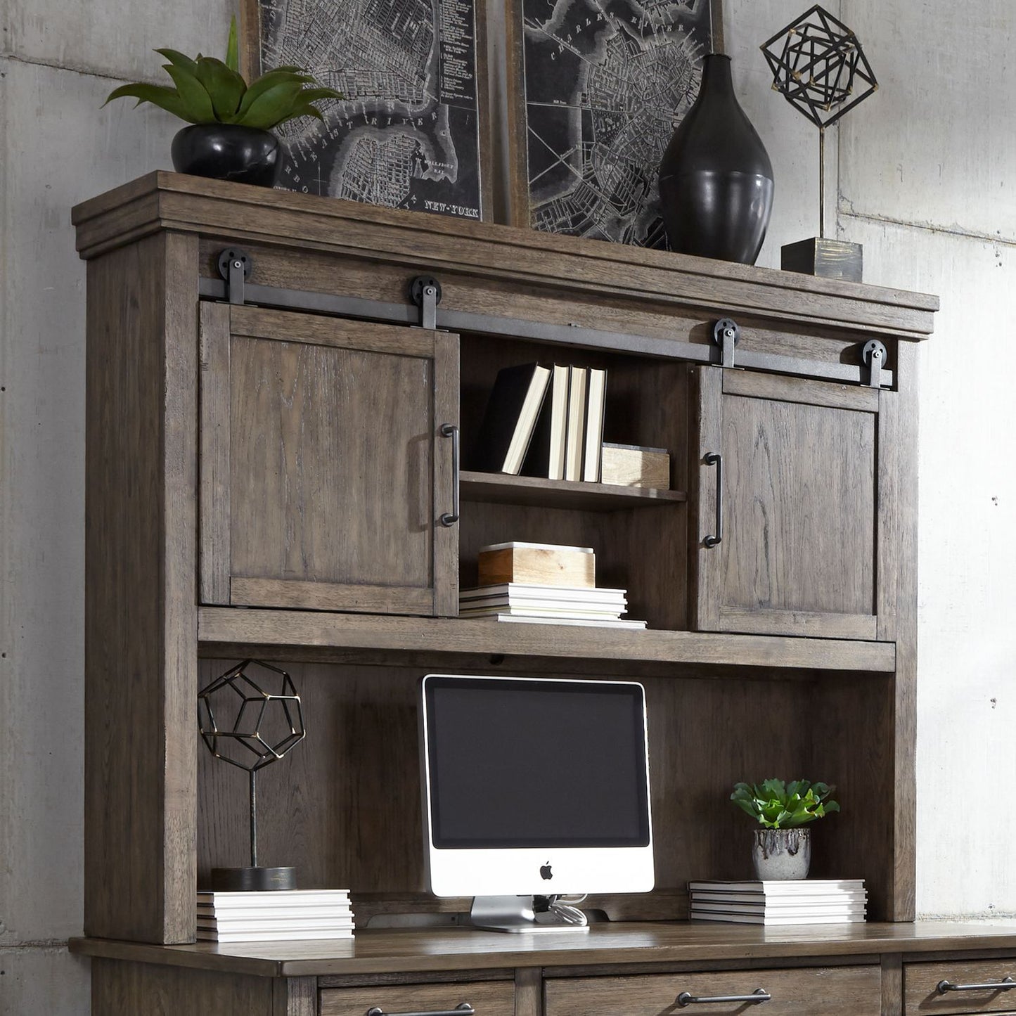 Sonoma Road - Credenza Hutch