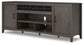 Montillan XL TV Stand w/Fireplace Option