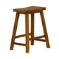 Creations - 24 Inch Sawhorse Counter Stool - Tobacco (RTA)