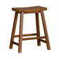 Creations - 24 Inch Sawhorse Counter Stool - Tobacco (RTA)