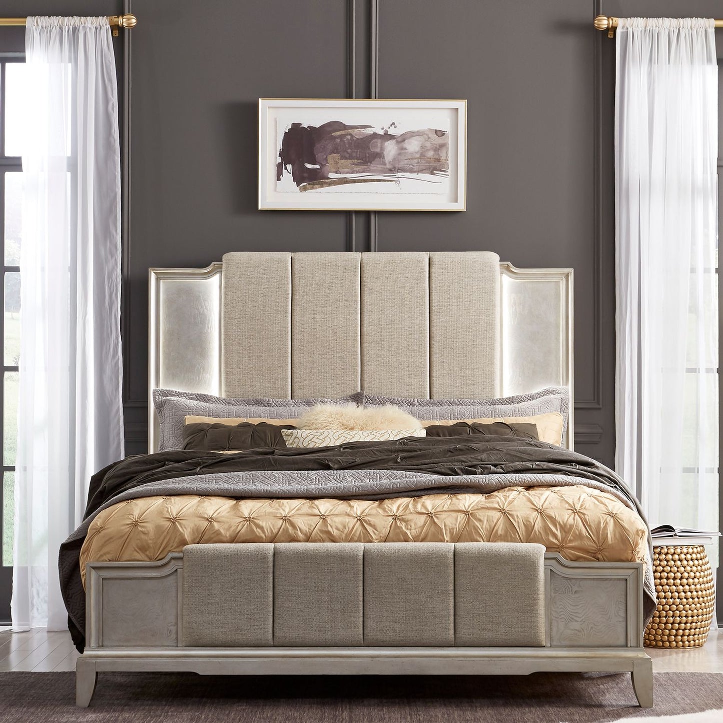 Montage - King California Upholstered Bed