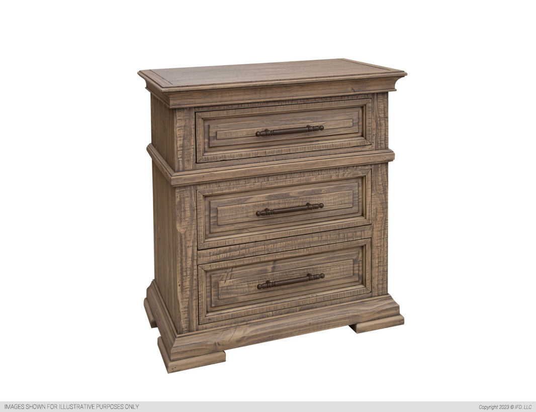 3 Drawers, Night Stand