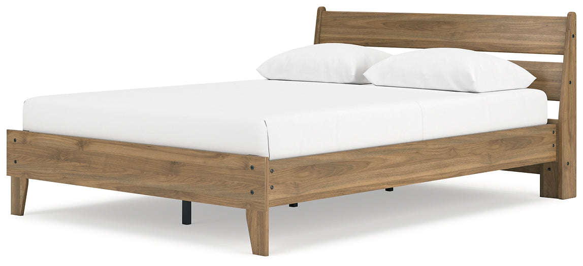 Ashley Express - Deanlow  Platform Panel Bed