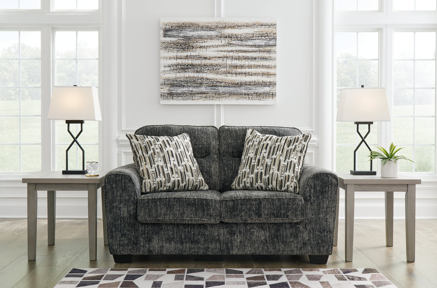 Lonoke Sofa, Loveseat, Chair and Ottoman