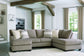 Creswell 2-Piece Sectional with Ottoman