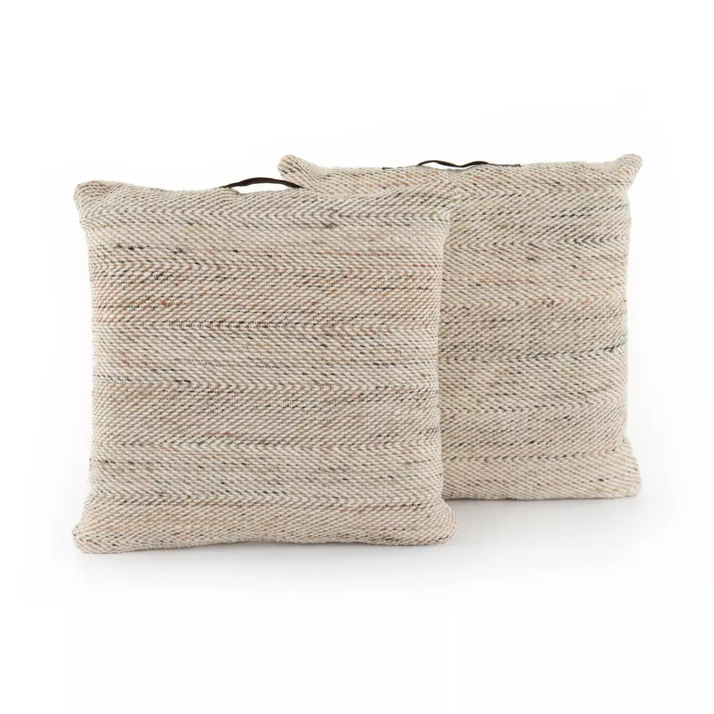 Neema Pouf-Set Heathered Wool