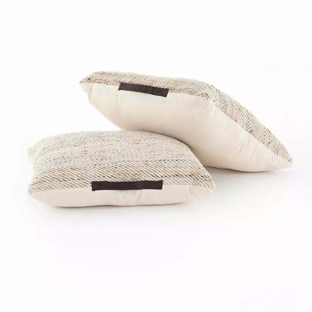 Neema Pouf-Set Heathered Wool