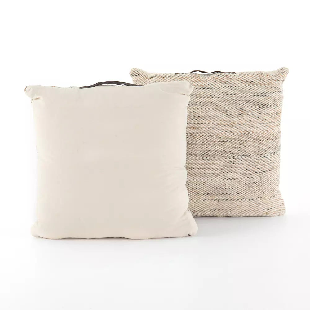 Neema Pouf-Set Heathered Wool