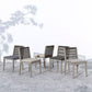 Sherwood Outdoor Dining Chair, Weathered Grey