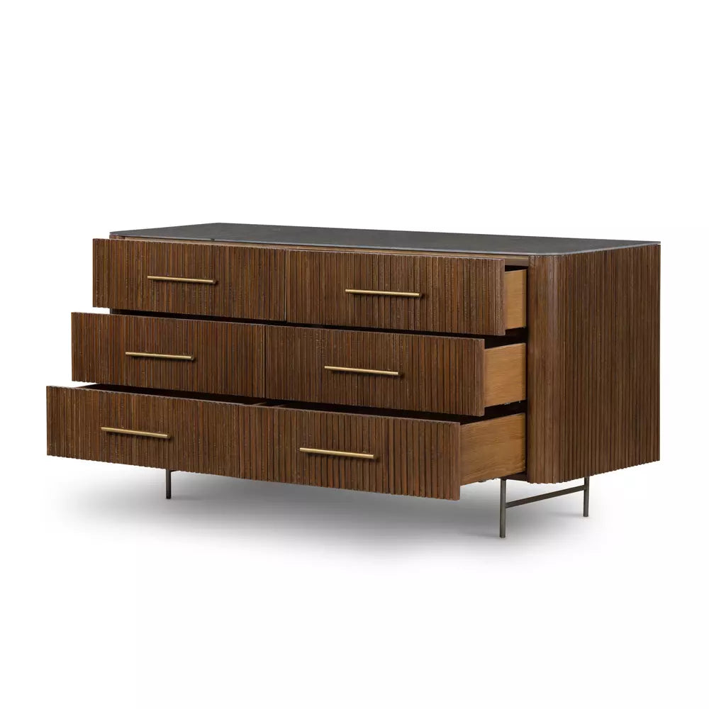 Fletcher 6 Drawer Dresser