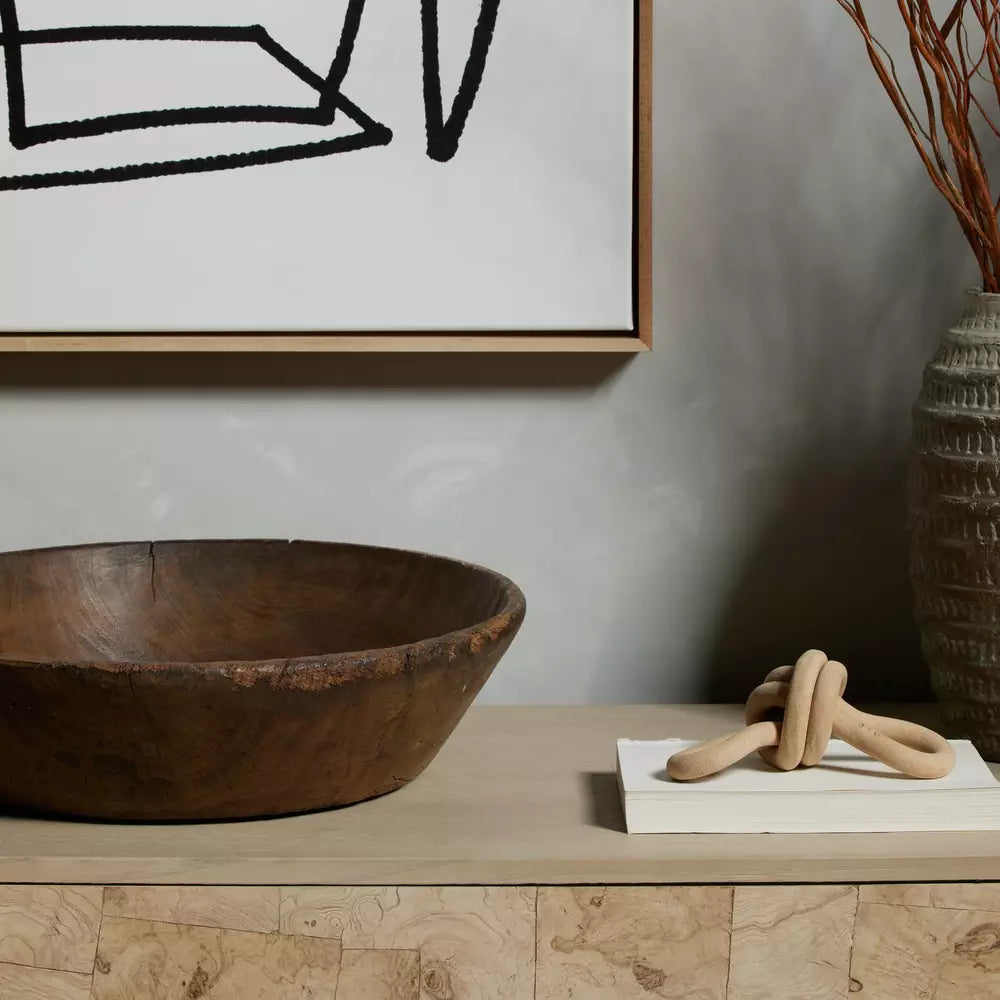 Found Wooden Bowl