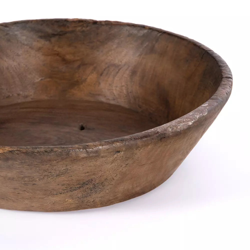 Found Wooden Bowl