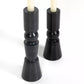 Rosette Taper Candlesticks